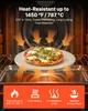 SucceBuy Pierre à pizza 381 x 381 mm, pierre ronde en Voir les images du produit 3