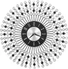 Vidaxl Wanduhr 43 cm Metallschwarz Podgląd zdjęcia produktu 2