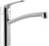 A close-up studio shot of a chrome kitchen faucet against a white background. Produktbild-Vorschau