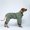 PAIKKA Hunde Regen Overall "Rain Suit" green, Rückenlänge: Produktbild-Vorschau 2
