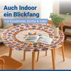 Maximex Spann-Tischdecke rund Ø 70 - 86 cm, mediterranes Produktbild-Vorschau 7