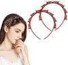 Frisurenhilfe Haarreif mit Klammern,Double Bangs Hairstyle Produktbild-Vorschau 3