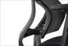 Drehbarer ergonomischer Bürostuhl TRENT, Chromgestell, Produktbild-Vorschau 9