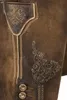 MADDOX Kurze Lederhose "Ammersee" mit Gürtel | Antik Nuss Produktbild-Vorschau 6