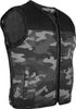 Biker Weste Textil Grau Camo Tarn Motorradweste Textilkutte Produktbild-Vorschau 2