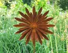 Rost Gartenstecker Blume 113 cm Edelrost Gartendeko Metall Produktbild-Vorschau 2