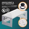 Casaria Gazebo da Giardino 3x6m Protezione UV 18m² Anteprima dell’immagine prodotto 4