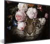 MuchoWow® Gerahmtes Poster Blumen - Jan Davidsz de Heem - Produktbild-Vorschau 1