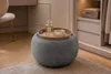riess-ambiente Couchtisch ORBIT 50cm grau Bouclé 2-in-1 Produktbild-Vorschau 3