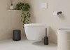 WC-Garnitur - Schwarz - H 35 cm - Kunststoff Produktbild-Vorschau 2