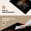KitchenYeah© Herdabdeckplatte Panther - Schwarz - Nacht , Produktbild-Vorschau 2