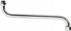 A chrome-plated faucet spout on a white background. Produktbild-Vorschau
