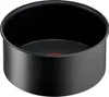 A black pot with a textured red and black interior. Anteprima dell’immagine prodotto