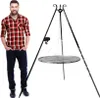 Otočný gril 180 cm - Nerezový gril 70 cm + kľučka Náhľad obrázku produktu 2