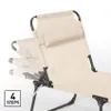 Aluminium faltbare Garten Strand Sonnenliege Mauritius - Produktbild-Vorschau 9