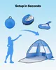 SucceBuy Abri de plage Protection solaire pour 2 personnes, Voir les images du produit 3