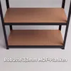 IvoQ Regal Schwarz - Metallregal - Lagerregal - 180x90x40 Produktbild-Vorschau 4