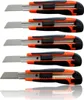 5er Set Cuttermesser 18mm Klingenbreite | scharfe Produktbild-Vorschau 1