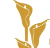 Grabkerze Weiß 3er Pack ( Druck Gold ), 170 Stunden/Kerze, Produktbild-Vorschau 2