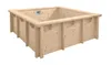 Interline Holz Pool "Java" 2,10 x 2,10 m/  0,78 m Rechteck Produktbild-Vorschau 3