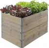 Hochbeet aus Holz 120x80x80 cm Palettenrahmen 4-teilig Produktbild-Vorschau 1
