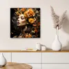 MuchoWow® - Leinwandbilder - Frau - Porträt - Blumen - Produktbild-Vorschau 6