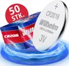 50 x Knopfzelle CR2016 Wilhelm Batterie Lithium 3V CR 2016 Produktbild-Vorschau 1