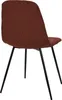 Chaise Cotele Scott Terracotta - Lot De 4 Voir les images du produit 5
