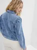 GAP Jeansjacke mit gerafften Ärmeln 510717 Produktbild-Vorschau 4