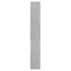vidaXL Regál betón sivý 67x24x161 cm materiál na báze dreva Náhľad obrázku produktu 10