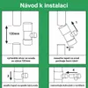 Sběrač děšťové vody s ventilem 80mm BRADAS IBCLZ1-080-DGY Náhled obrázku produktu 12