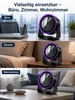 Tragbarer Ventilator, 5 Kühlstufen, USB Air Wandmontierter Produktbild-Vorschau 7