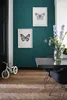ESTAhome Tapeta narysowane liście petrol blue 53 cm x 10.05 Podgląd zdjęcia produktu 3