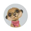 MuchoWow® Mauspad Mousepad Erdmännchen - Rosa - Kinder Produktbild-Vorschau 1