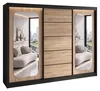 BELANO Schwebetürenschrank 200 cm mit Spiegel – Produktbild-Vorschau 1