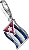 Charm Giorgio Martello Milano Kuba-Flagge, Silber 925 Bunt Produktbild-Vorschau 1
