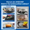 AMZCHEF Glaskeramikkochfeld 60 cm, 4 Zonen, 7200 W, 9 Produktbild-Vorschau 3