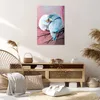 Bild auf Leinwand - Leinwandbild - Einteilig - Vögel Blau Produktbild-Vorschau 7