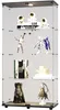 Vitrine en verre à quatre niveaux, avec 4 étagères, 2 Voir les images du produit 7