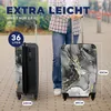 MuchoWow® Koffer Handgepäck Trolley Rollkoffer Kleine Produktbild-Vorschau 5