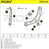 RIDEX 273C1446 Querlenker Vorne Links für CHRYSLER GRAND Produktbild-Vorschau 6