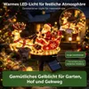 Weihnachtsmann auf Rentierschlitten Solar-Gartenstecker, Produktbild-Vorschau 4