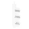 Fink CANDLE, getauchte Stabkerze, Paraffin, weiß, L. 3 cm, Produktbild-Vorschau 3