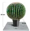 IvoQ Cactus artificiale 55 cm - Realistico e senza Anteprima dell’immagine prodotto 2