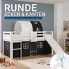 Postel Homestyle4u, patrová, 90x200 cm, s tobogánem, rošt, Náhled obrázku produktu 18
