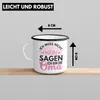 Trendation - Oma Geschenk Emaille Tasse Lustiger Spruch Ich Produktbild-Vorschau 4