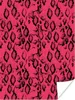 MuchoWow® Poster Tiermuster - Schlange - Rosa 90x120 cm - Produktbild-Vorschau 1