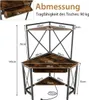 Schreibtisch mit Ladestation Eck Computertisch mit Produktbild-Vorschau 3