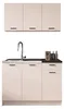 MIRJAN24 Küche Eco 120, Küchenzeile, 4 Schrank-Module frei Produktbild-Vorschau 1