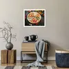Poster - Poster ohne Rahmen - Pizza Käse Tomaten - 50x40 cm Produktbild-Vorschau 6